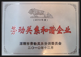 劳动关系和谐企业